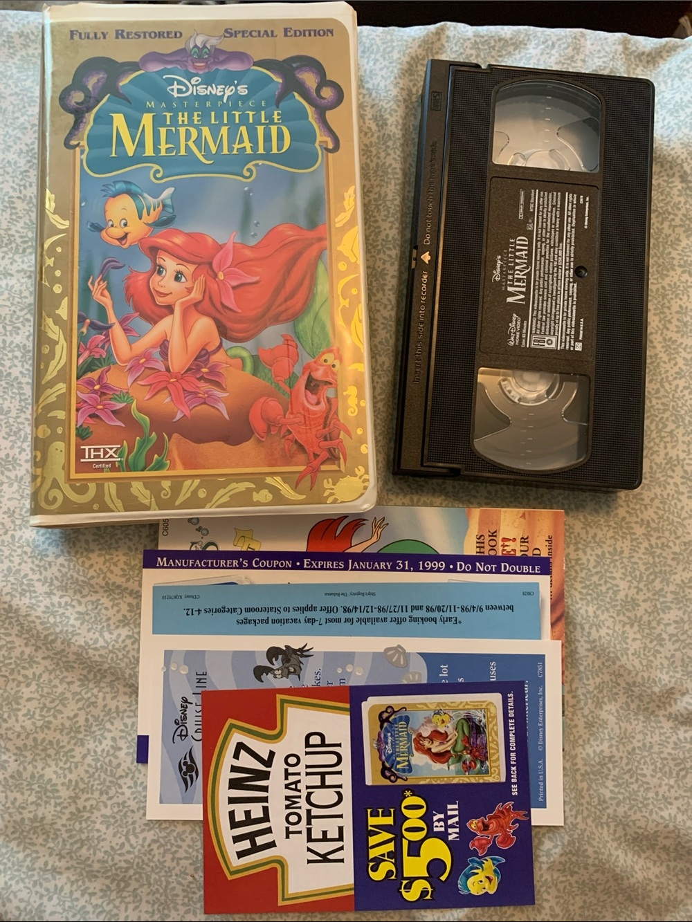 Vintage Disney Little Mermaid Special Edition VHS